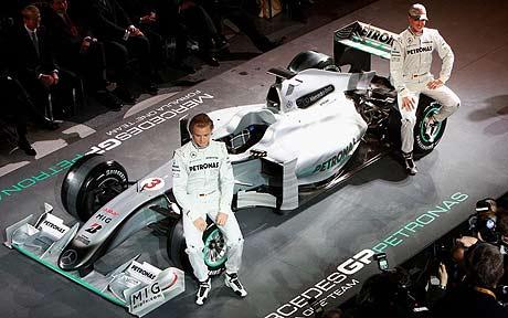 Mercedes GP F1 Car